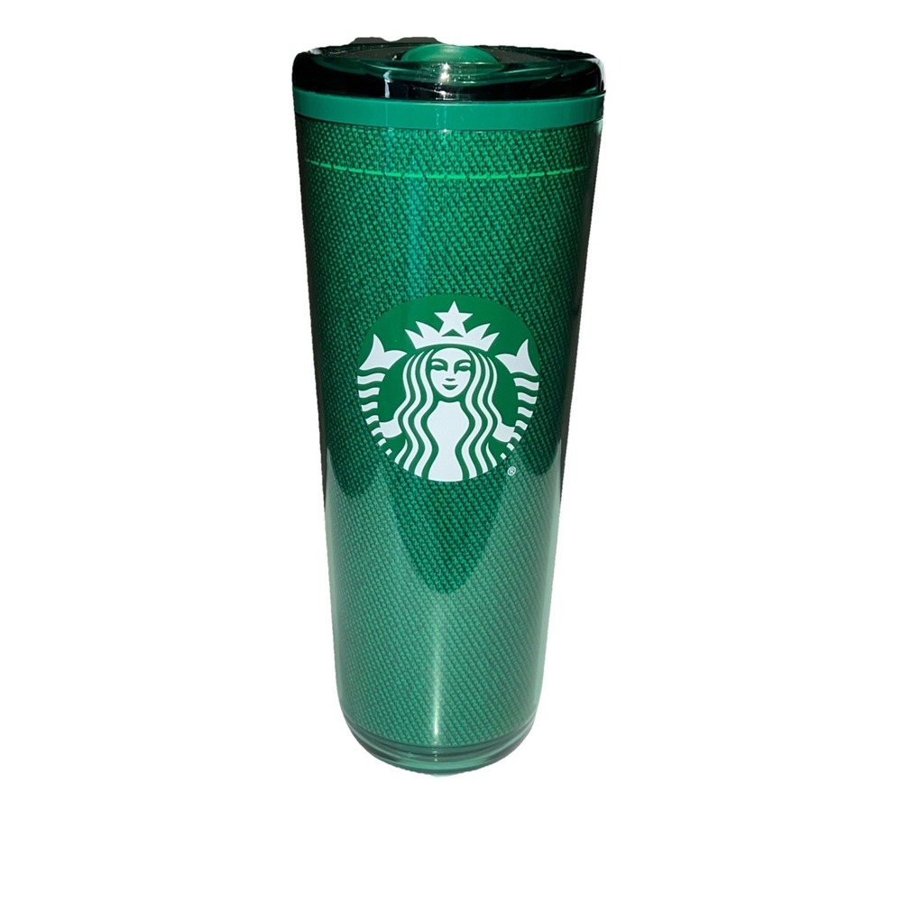 Starbucks Green Apron Cup 2024 Employee Exclusive 24 oz Plastic Tumbler Venti